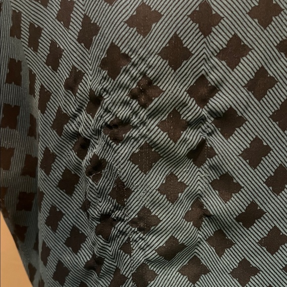 CAbi Deep Blue and Black Top - Picture 8 of 8